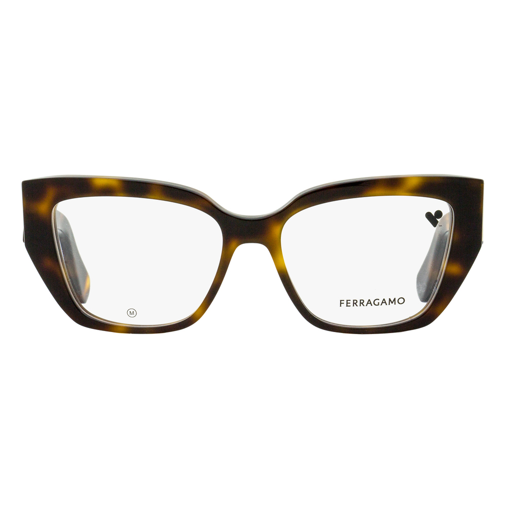 Ferragamo Butterfly Rectangular Eyeglasses SF2972 240 Tortoise 54mm - Picture 2 of 2